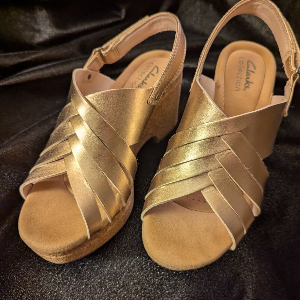 Clarks Giselle Ivy Rose Gold